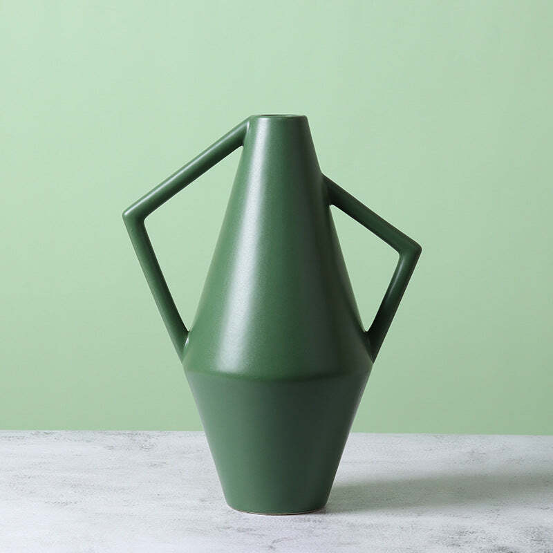 Fork-hand Shape Ceramic Vase