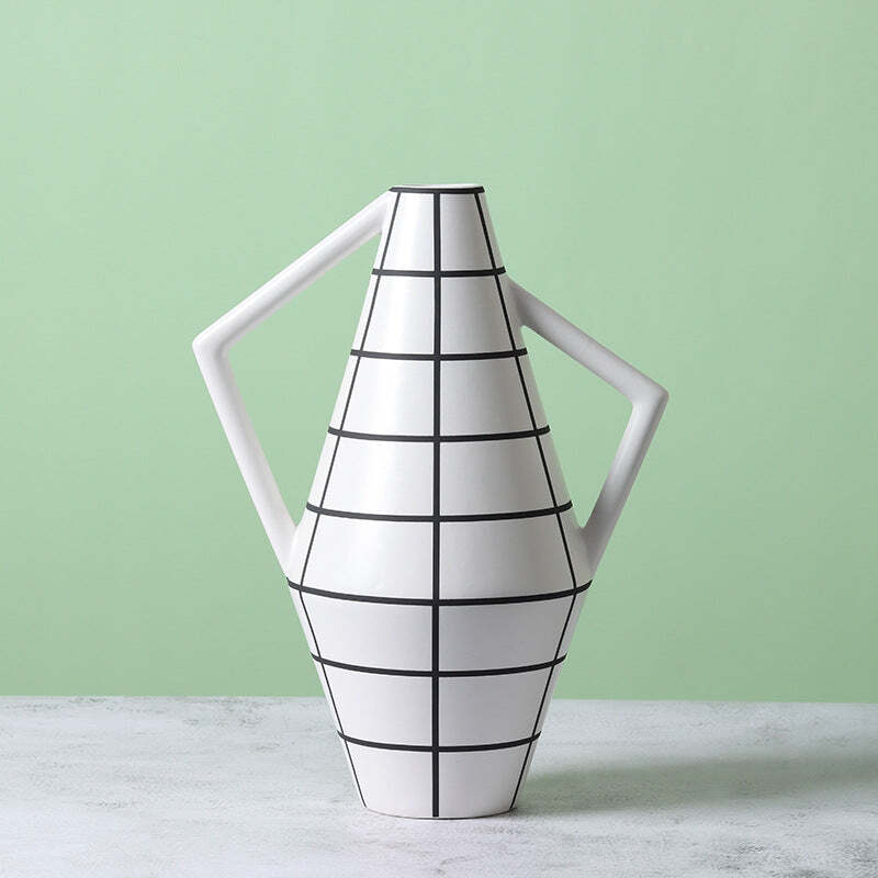 Fork-hand Shape Ceramic Vase