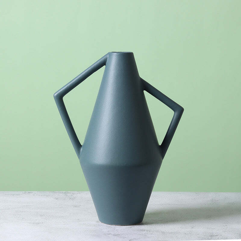 Fork-hand Shape Ceramic Vase