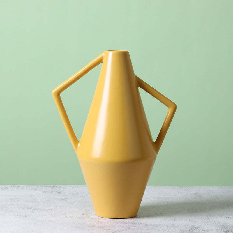 Fork-hand Shape Ceramic Vase